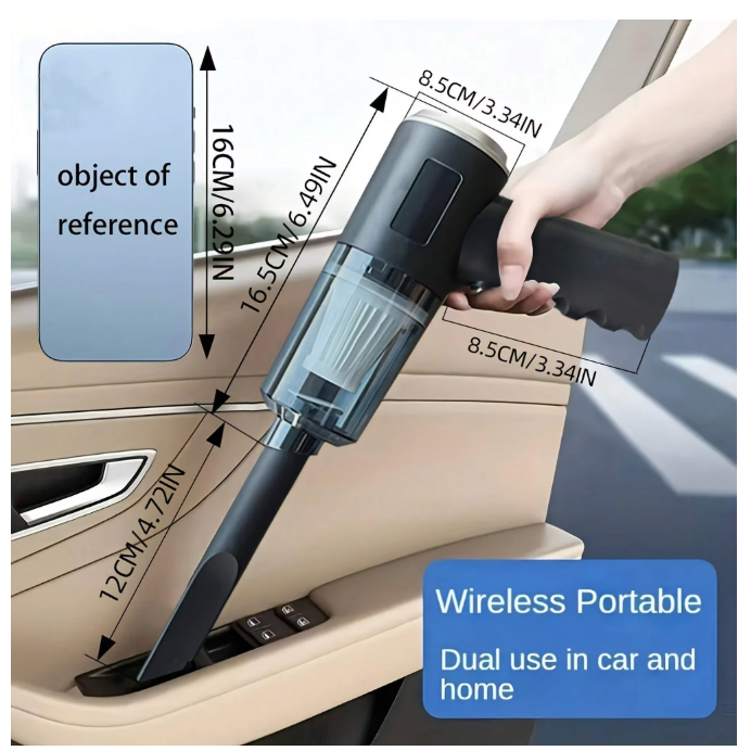 3 in 1 Car and Household Vacuum