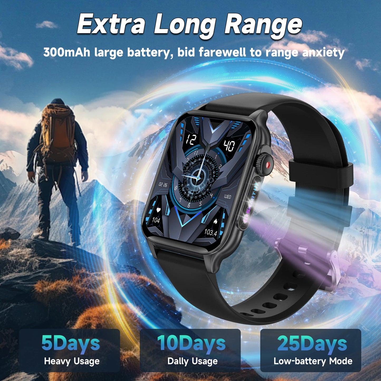 TechPulse Android Smart Watch