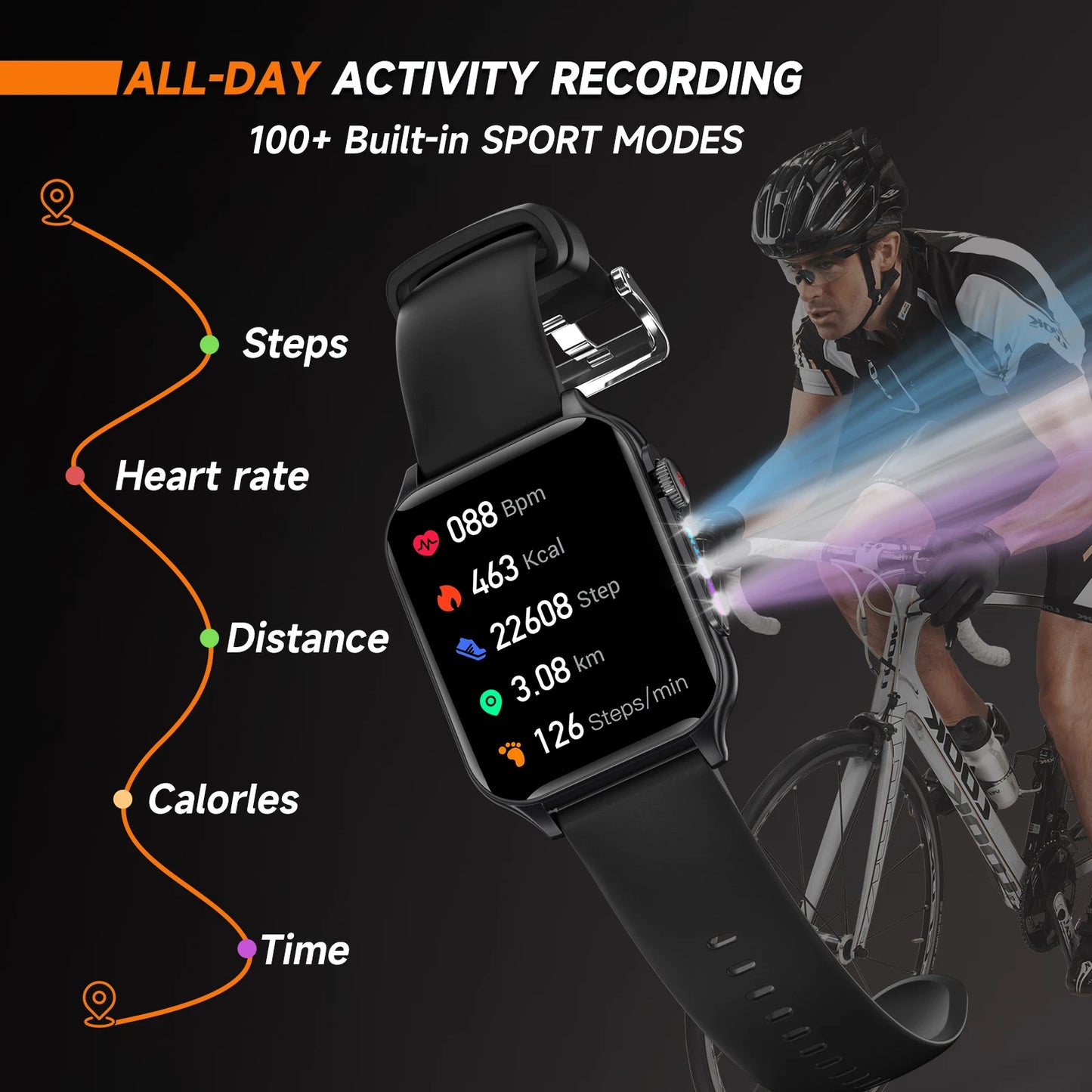 TechPulse Android Smart Watch