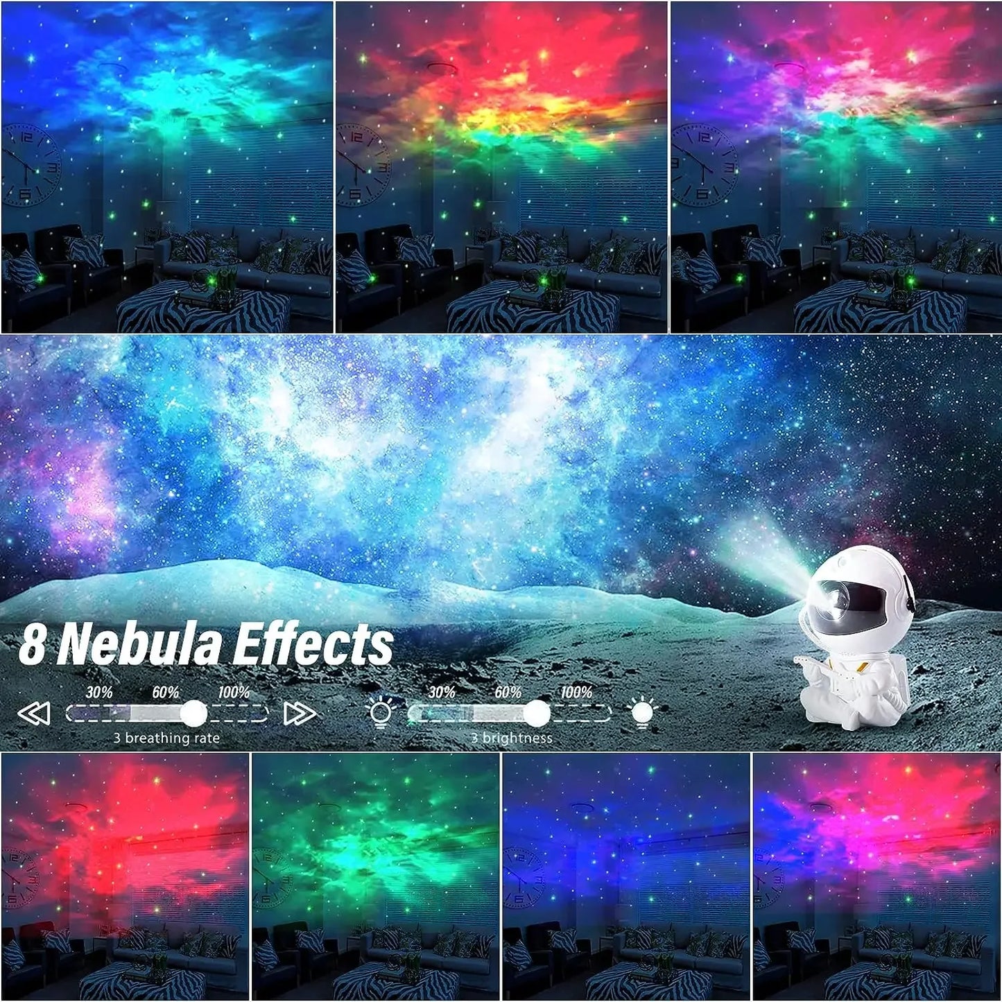 Astronaut Galaxy Projector