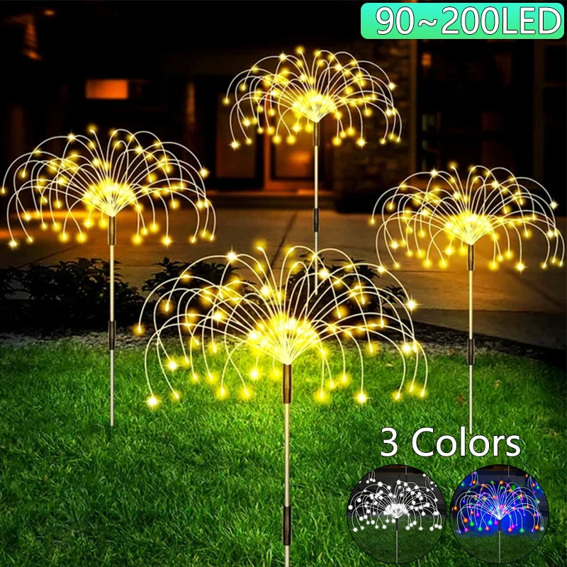 Solar Firework Lights