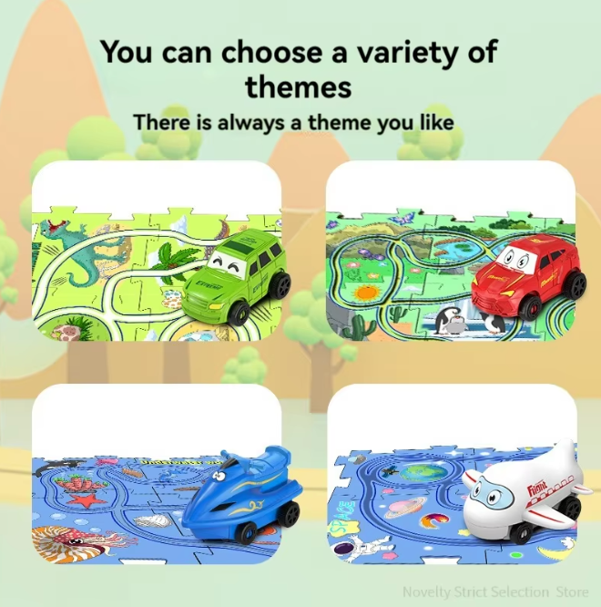 Electric Puzzle Car Toy