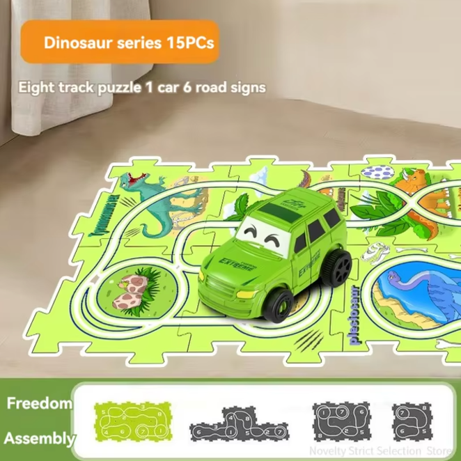 Electric Puzzle Car Toy