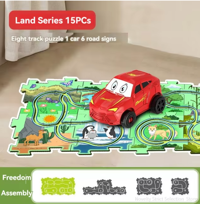 Electric Puzzle Car Toy