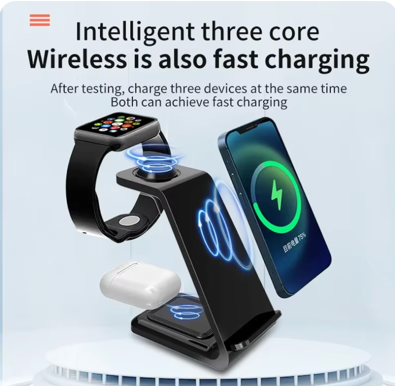 3 in 1 Wireless Charger for Iphone